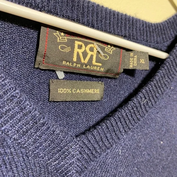 RRL Cashmere Sweater - Picture 2 of 2